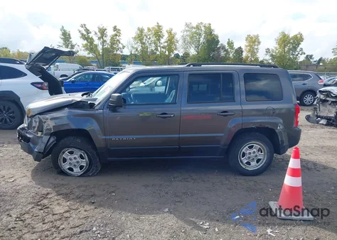 2016 Jeep Patriot Sport from USA, damaged, VIN 1C4NJPBA7GD743582